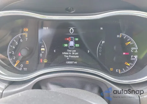 2015 Jeep Grand Cherokee Overland z USA, uszkodzony, nr VIN 1C4RJECG6FC707458